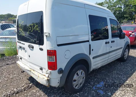 2011 Ford Transit Connect Xlt z USA, uszkodzony, nr VIN NM0LS6BNXBT065844